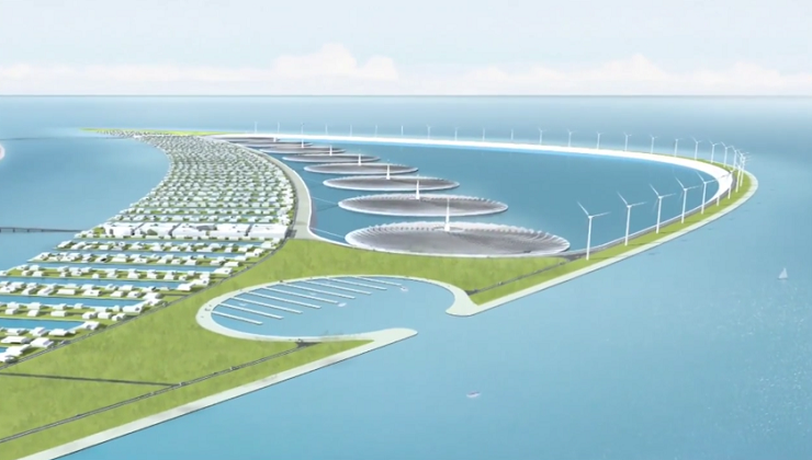 Green Power Island: A blue battery for Green Energy