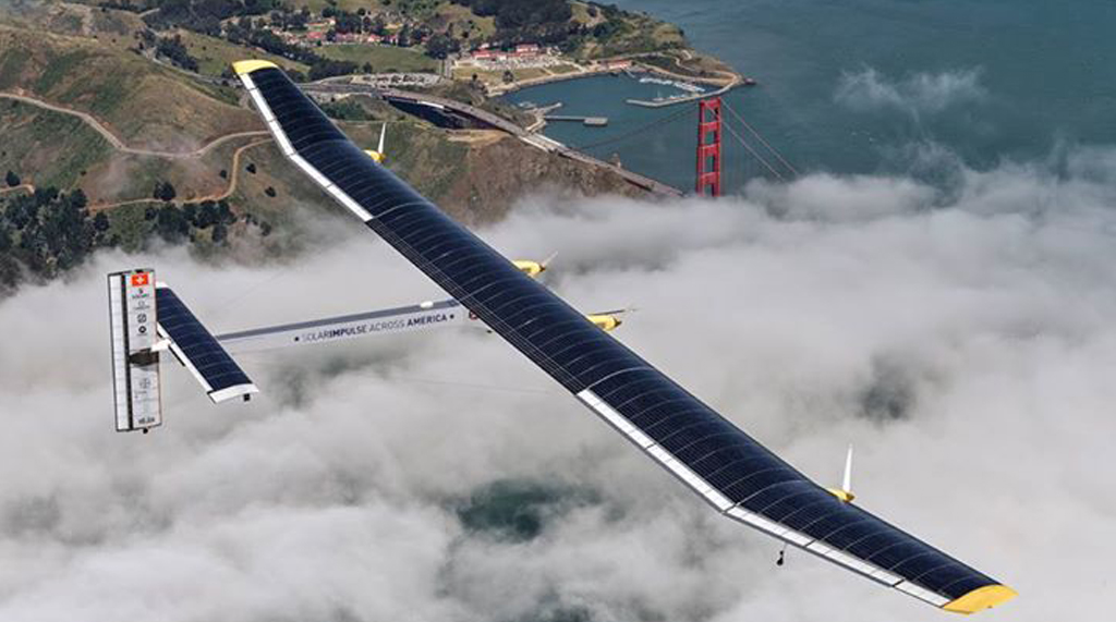 Record-breaking Flight shows the Power of Solar Energy