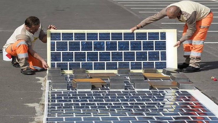France to pave 1000km of Roads with Solar Panels
