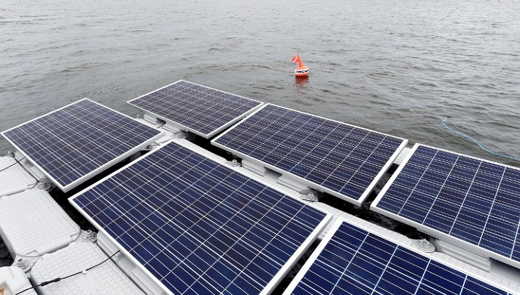 Brazil uses dammed lake surface for floating Solar Panels