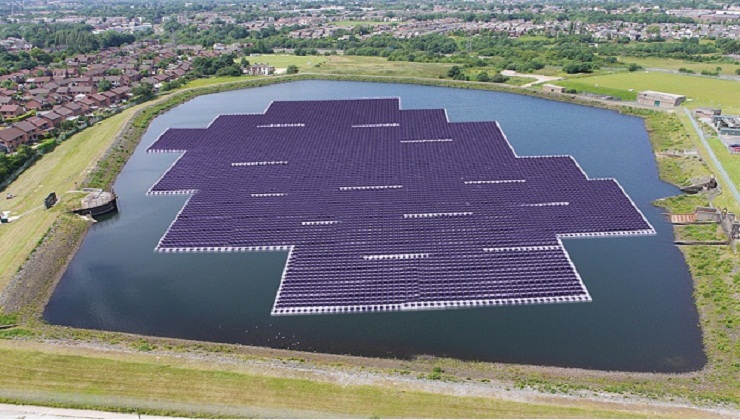 Europe’s largest floating Solar Farm Powers up