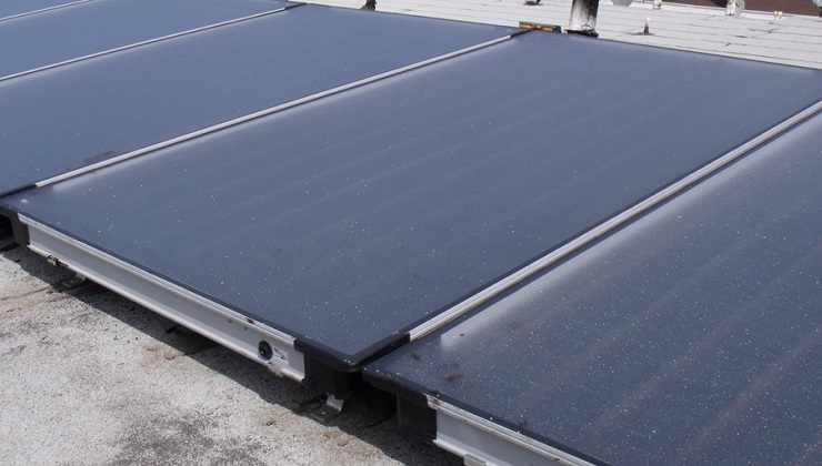 High efficient Solar Water heating achieved with Nanoparticles