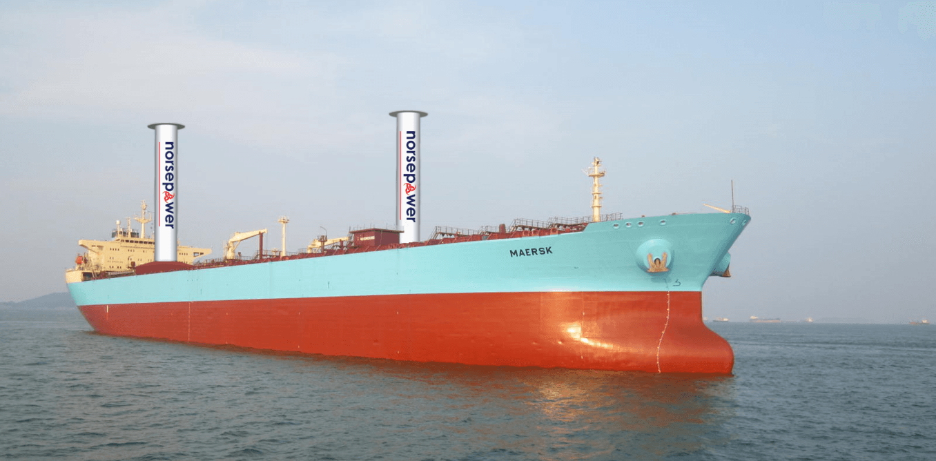 Spinning Sail Technology is poised to bring back Wind-powered Ships