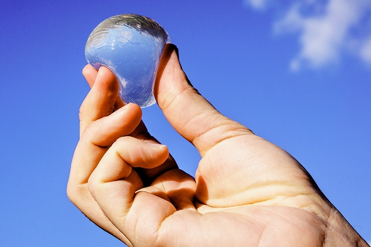 Edible water Bottle