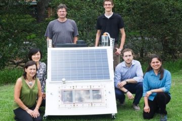 Freshwater from Salt Water using only Solar Energy