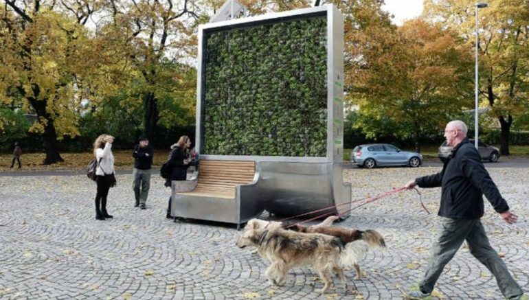 CityTree: An Urban ‘Organism’ That Purifies As Much Air As A Small Forest