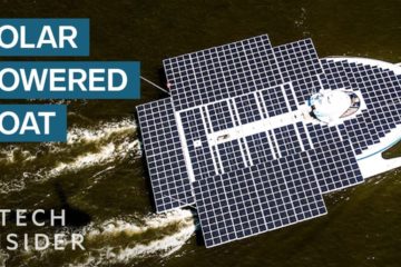 Giant Boat is Powered Entirely by Solar Energy