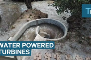 This Small Whirlpool Turbine can Power Up to 60 Homes