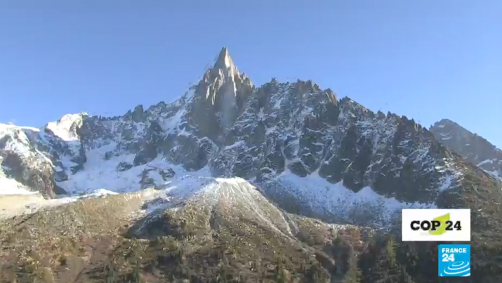 Climate Change is melting the French Alps