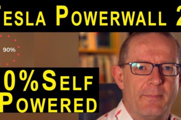 Solar PV and Tesla Powerwall 2 90% self-powered May 2019
