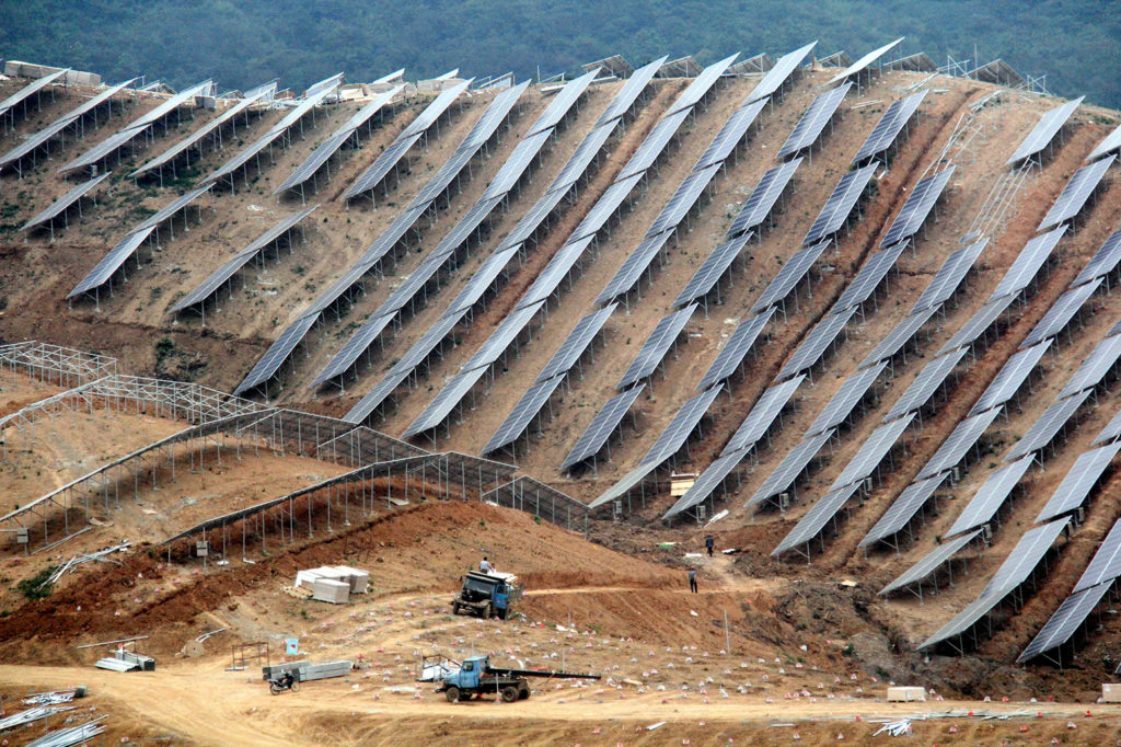 China uses Renewable Energy Technology to combat Desertification