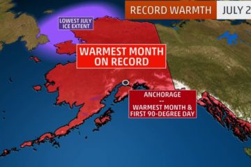 July was Earth’s hottest Month on record