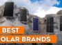 What are Top 5 solar panel companies?