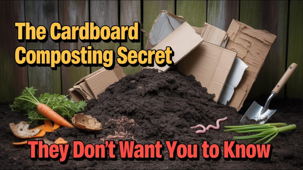 The Cardboard Composting SECRET They Don’t Want You to Know The Cardboard Composting SECRET They Don’t Want You to Know