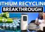 The USA’s Lithium Recycling Innovation: 99.79% Lithium Recovery for Batteries