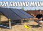 Install In MINUTES! Easy & Cheap Solar Panel Ground Mount