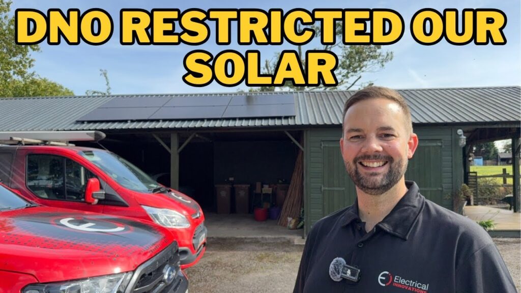 DNO Restricted our Solar install – 3.6 KW Inverter with 16 Solar Panels and Sig Energy Battery DNO Restricted our Solar install – 3.6 KW Inverter with 16 Solar Panels and Sig Energy Battery