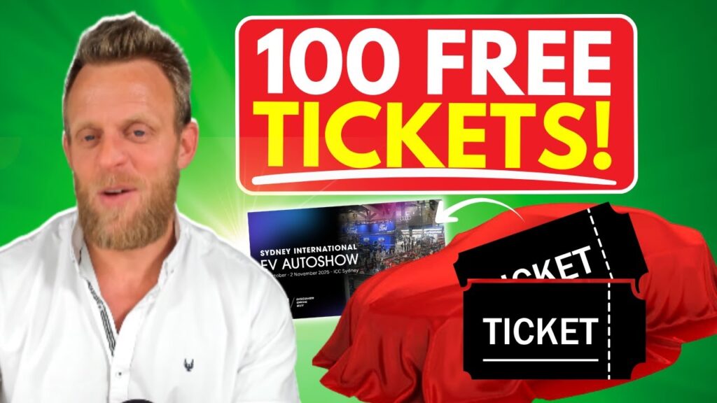 100 Free Tickets For 2025 Sydney International EV Motorshow