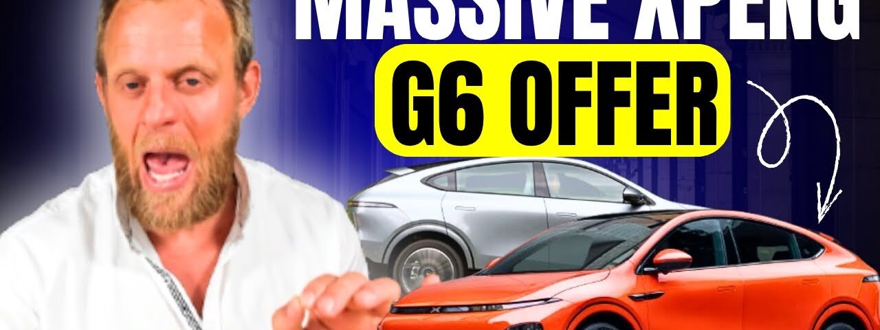 XPENG G6 DEAL Goes NUCLEAR! HUGE Discount + 5 Yrs FREE Servicing to Beat Tesla!