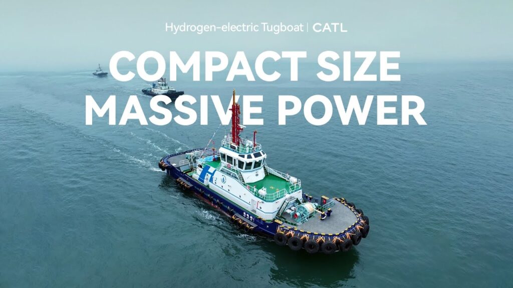 Hydrogen Electric Tug No. 1| Powered By CATL Hydrogen Electric Tug No. 1| Powered By CATL