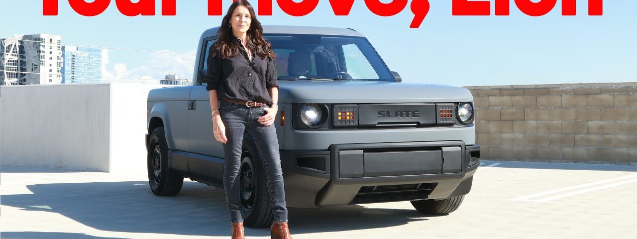 EXCLUSIVE | Slate Auto walkaround: is Amazon’s game-changing EV the anti-Cybertruck?
